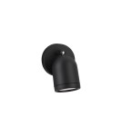 Kinkiety łazienkowe - Luces Exclusivas ACALAN Ścienna Łazienkowa IP44 czarny 1xE27 max 10W LE43447 - product 1