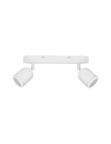 Luces Exclusivas ACALAN Ścienna Łazienkowa IP44 biały 2xGU10 max 10W LE43450
