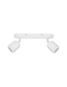 Luces Exclusivas ACALAN Ścienna Łazienkowa IP44 biały 2xGU10 max 10W LE43450