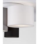 Lampy sufitowe - Luces Exclusivas ACALCO Sufitowa Nowoczesna biały 3xE27 max 12W LE43454 - produkt 3