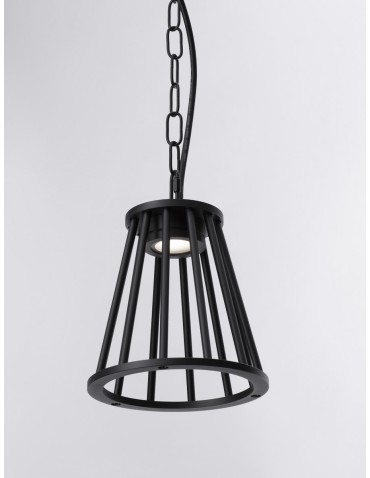 Luces Exclusivas ACEVES Zewnętrzna Wisząca IP65 czarny 1xLED max 6W 3000K LE73511 - product 2