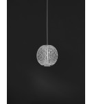 Lampy wiszące - Luces Exclusivas CANA Wisząca Nowoczesna srebrny i odcienie srebra 1xLED max 6W 3200K LE43471 - product 3