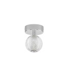 Lampy sufitowe - Luces Exclusivas PONCE Sufitowa Nowoczesna srebrny i odcienie srebra 1xLED max 6W 3200K LE43474 - product 1