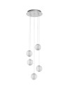 Luces Exclusivas CANA Wisząca Nowoczesna srebrny i odcienie srebra 1xLED max 26W 3200K LE43475