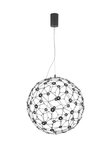 Luces Exclusivas ALTA Wisząca Nowoczesna czarny 1xLED max 21W 3000K LE43476