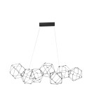 Lampy wiszące - Luces Exclusivas ASIS Wisząca Nowoczesna złoty i odcienie złota 1xLED max 34W 3000K LE43477 - product 1