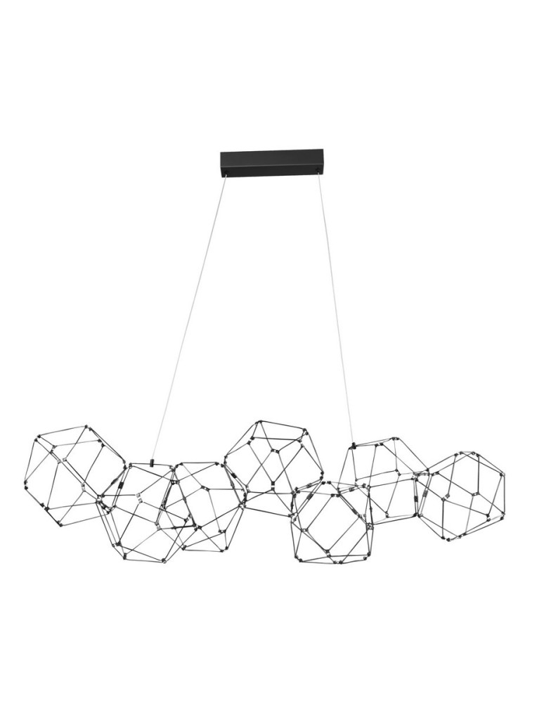 Lampy wiszące - Luces Exclusivas ASIS Wisząca Nowoczesna złoty i odcienie złota 1xLED max 34W 3000K LE43477 - produkt kolory-swiatla.pl 1
