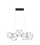 Lampy wiszące - Luces Exclusivas ASIS Wisząca Nowoczesna czarny 1xLED max 25W 3000K LE43478 - produkt 1