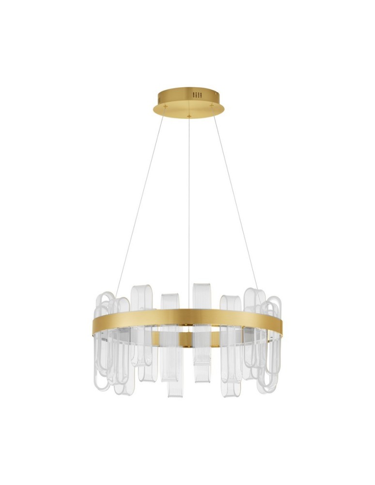 Lampy wiszące - Luces Exclusivas BAJA Wisząca Nowoczesna złoty i odcienie złota 1xLED max 81W 3000K LE43483 - produkt kolory-swiatla.pl 1