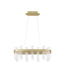 Lampy wiszące - Luces Exclusivas BAJA Wisząca Nowoczesna złoty i odcienie złota 1xLED max 82W 3000K LE43484 - product 1
