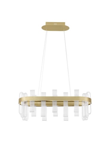 Luces Exclusivas BAJA Wisząca Nowoczesna złoty i odcienie złota 1xLED max 82W 3000K LE43484