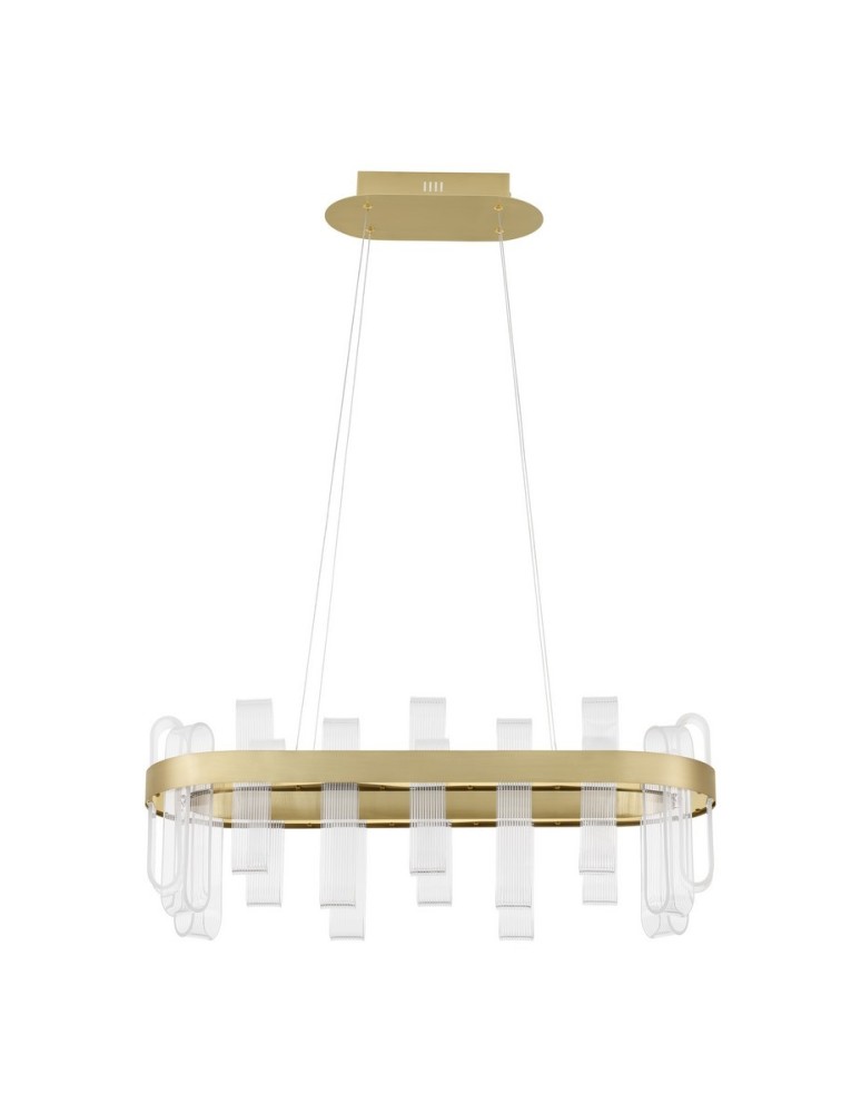 Lampy wiszące - Luces Exclusivas BAJA Wisząca Nowoczesna złoty i odcienie złota 1xLED max 82W 3000K LE43484 - produkt kolory-swiatla.pl 1