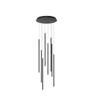 Lampy wiszące - Luces Exclusivas BUGA Wisząca Nowoczesna czarny 1xLED max 40W 3000K LE43486 - product 1