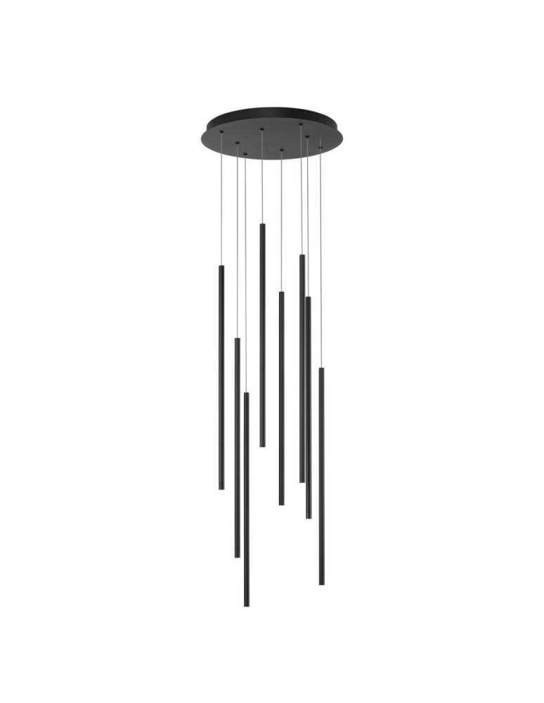Lampy wiszące - Luces Exclusivas BUGA Wisząca Nowoczesna czarny 1xLED max 40W 3000K LE43486 - produkt kolory-swiatla.pl 1