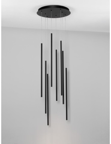 Luces Exclusivas BUGA Wisząca Nowoczesna czarny 1xLED max 40W 3000K LE43486 - produkt 2