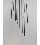 Lampy wiszące - Luces Exclusivas BUGA Wisząca Nowoczesna czarny 1xLED max 60W 3000K LE43487 - produkt 2