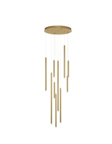 Luces Exclusivas TORREON Wisząca Nowoczesna złoty i odcienie złota 1xLED max 26W 3000K LE43489