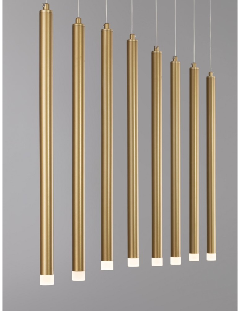 Lampy wiszące - Luces Exclusivas TORREON Wisząca Nowoczesna złoty i odcienie złota 1xLED max 21W 3000K LE43490 - product kolory-swiatla.pl 2