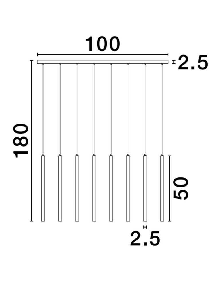 Lampy wiszące - Luces Exclusivas TORREON Wisząca Nowoczesna złoty i odcienie złota 1xLED max 21W 3000K LE43490 - product kolory-swiatla.pl 3