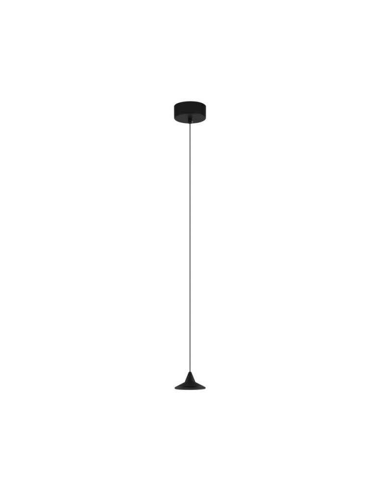 Lampy wiszące - Luces Exclusivas ACULA Wisząca Nowoczesna czarny 1xLED max 6W 3000K LE43491 - produkt kolory-swiatla.pl 1