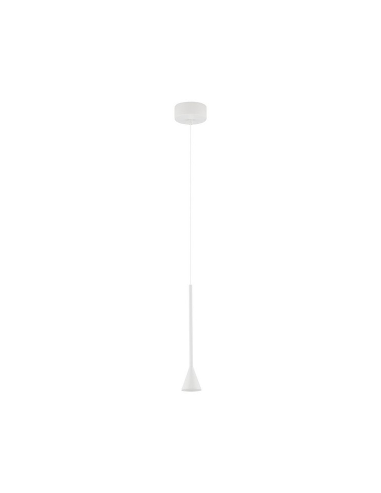 Lampy wiszące - Luces Exclusivas SITGES Wisząca Nowoczesna biały 1xLED max 6W 3000K LE43494 - produkt kolory-swiatla.pl 1
