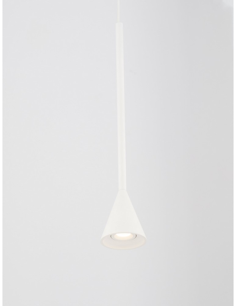 Luces Exclusivas SITGES Wisząca Nowoczesna biały 1xLED max 6W 3000K LE43494
