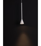 Lampy wiszące - Luces Exclusivas SITGES Wisząca Nowoczesna biały 1xLED max 6W 3000K LE43494 - product 3