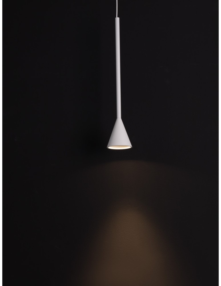 Luces Exclusivas SITGES Wisząca Nowoczesna biały 1xLED max 6W 3000K LE43494