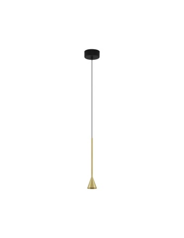 Luces Exclusivas SITGES Wisząca Nowoczesna czarny 1xLED max 6W 3000K LE43496
