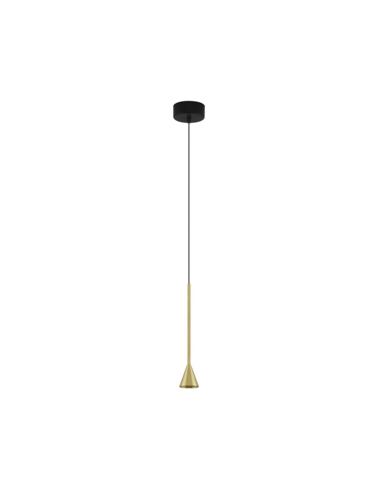 Lampy wiszące - Luces Exclusivas SITGES Wisząca Nowoczesna czarny 1xLED max 6W 3000K LE43496 - produkt kolory-swiatla.pl 1