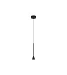 Lampy wiszące pojedyncze - Luces Exclusivas SITGES Wisząca Nowoczesna czarny 1xLED max 6W 3000K LE43497 - produkt 1