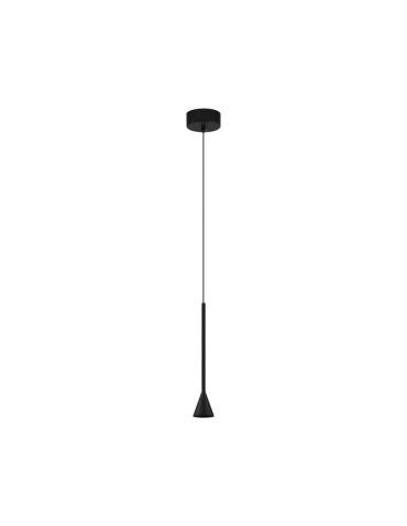 Luces Exclusivas SITGES Wisząca Nowoczesna czarny 1xLED max 6W 3000K LE43497