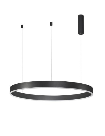 Luces Exclusivas JACA Wisząca Nowoczesna czarny 1xLED max 60W 2700-6000K LE43502