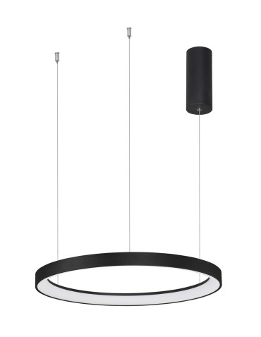 Luces Exclusivas ROTA Wisząca Nowoczesna czarny 1xLED max 38W 2700K LE43516