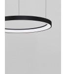 Lampy wiszące - Luces Exclusivas ROTA Wisząca Nowoczesna czarny 1xLED max 38W 2700K LE43516 - product 2