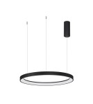Lampy wiszące - Luces Exclusivas ROTA Wisząca Nowoczesna czarny 1xLED max 48W 2700K LE43517 - product 1