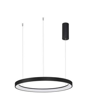 Luces Exclusivas ROTA Wisząca Nowoczesna czarny 1xLED max 48W 2700K LE43517