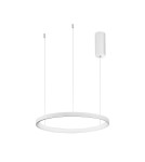 Lampy wiszące - Luces Exclusivas ROTA Wisząca Nowoczesna biały 1xLED max 38W 2700K LE43518 - product 1