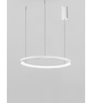 Lampy wiszące - Luces Exclusivas ROTA Wisząca Nowoczesna biały 1xLED max 38W 2700K LE43518 - product 2