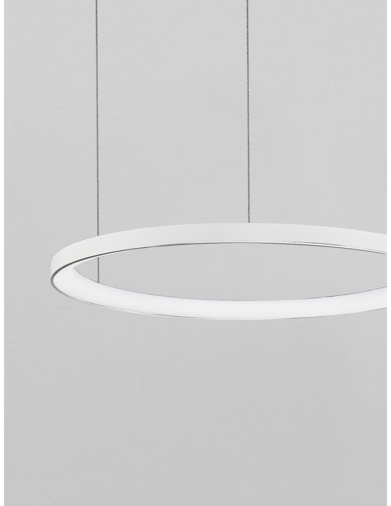 Luces Exclusivas ROTA Wisząca Nowoczesna biały 1xLED max 48W 2700K LE43519