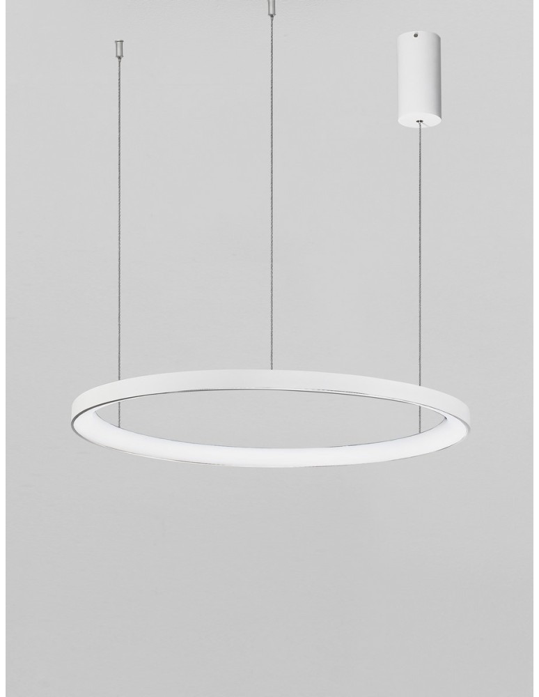 Luces Exclusivas ROTA Wisząca Nowoczesna biały 1xLED max 48W 2700K LE43519