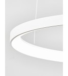 Lampy wiszące - Luces Exclusivas ROTA Wisząca Nowoczesna biały 1xLED max 48W 2700K LE43519 - produkt 4