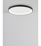 Lampy sufitowe - Luces Exclusivas ROTA Sufitowa Nowoczesna czarny 1xLED max 30W 2700K LE43521 - produkt 2
