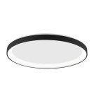 Lampy sufitowe - Luces Exclusivas ROTA Sufitowa Nowoczesna czarny 1xLED max 40W 2700K LE43523 - produkt 1