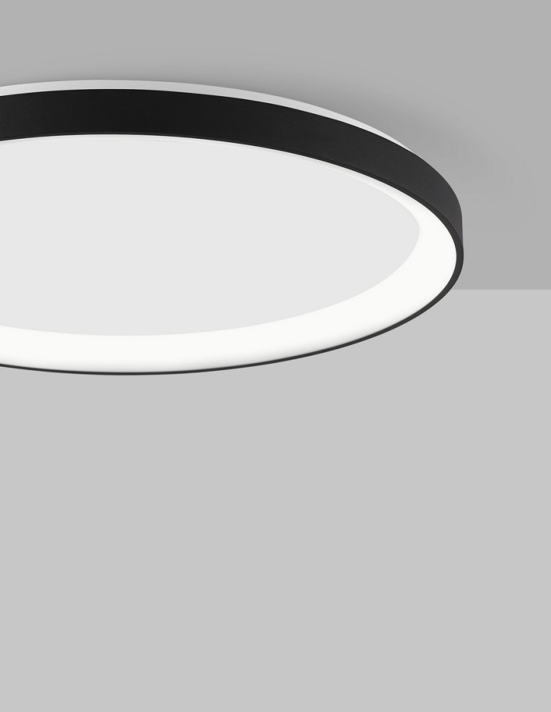 Luces Exclusivas ROTA Sufitowa Nowoczesna czarny 1xLED max 40W 2700K LE43523