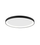Lampy sufitowe - Luces Exclusivas ROTA Sufitowa Nowoczesna czarny 1xLED max 50W 2700K LE43524 - produkt 1