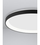Lampy sufitowe - Luces Exclusivas ROTA Sufitowa Nowoczesna czarny 1xLED max 50W 2700K LE43524 - produkt 3