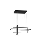 Lampy wiszące - Luces Exclusivas BALDO Wisząca Nowoczesna czarny 1xLED max 59W 2700-3500-5000K LE43526 - produkt 1