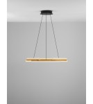 Lampy wiszące - Luces Exclusivas BALTA Wisząca Nowoczesna złoty i odcienie złota 1xLED max 38W 3000K LE43529 - produkt 2