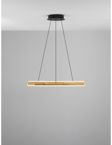 Luces Exclusivas BALTA Wisząca Nowoczesna złoty i odcienie złota 1xLED max 38W 3000K LE43529 - produkt 2